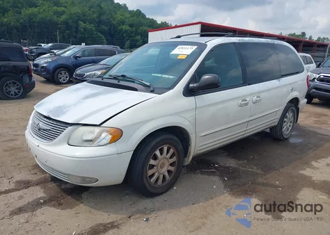 2002 Chrysler Town & Country Lxi z USA, uszkodzony, nr VIN 2C8GP54LX2R638128